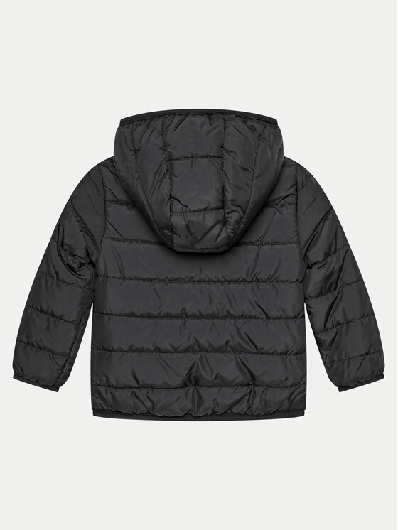 Guess Guess Vatovaná bunda H4BT03 WCFM0 Čierna Regular Fit