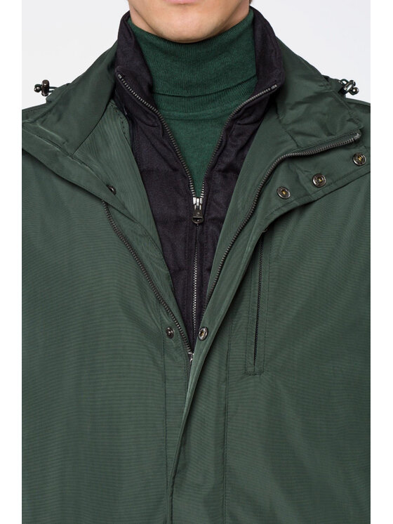 Lancerto Lancerto Parka Cedar Zielony Regular Fit