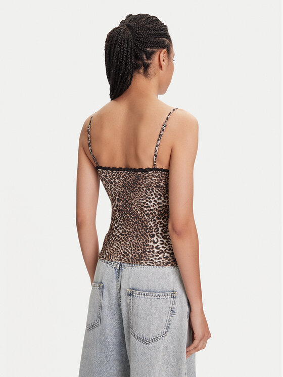 Miss Sixty Miss Sixty Top 6S1SJ54300 Rjava Slim Fit