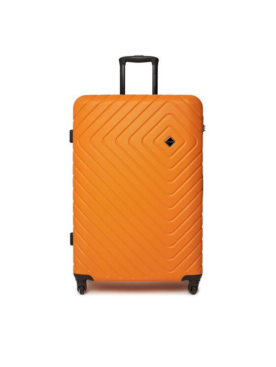 WITTCHEN WITTCHEN Velik kovček 56-3A-753-55 Oranžna