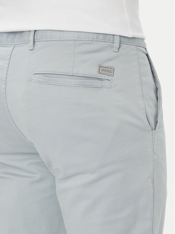 BOSS BOSS Чино панталони Chino_slim 50510933 Светлосин Regular Fit