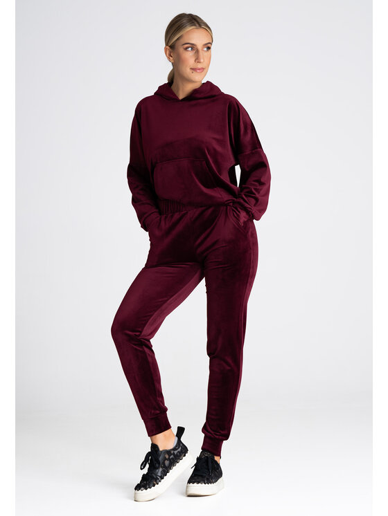 FIGL FIGLFIGL Felpa M969 Bordeaux Regular Fit