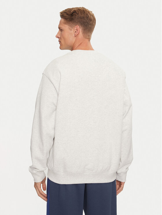 New Balance New Balance Majica dugih rukava Athletics Premium Logo MT41547AHH Siva Relaxed Fit
