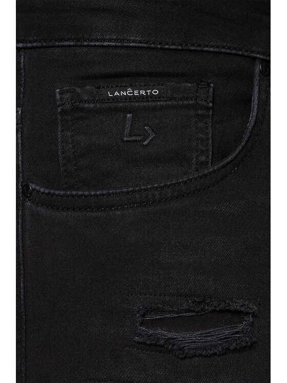 Lancerto Lancerto Jeansy Ruben SP113222000023 Czarny Slim Fit