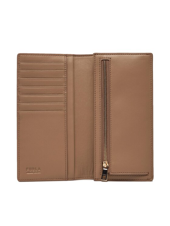 Furla Furla Didelė Moteriška Piniginė Flow Continental Bifold WP00402-BX2045-1257S-1007 Smėlio