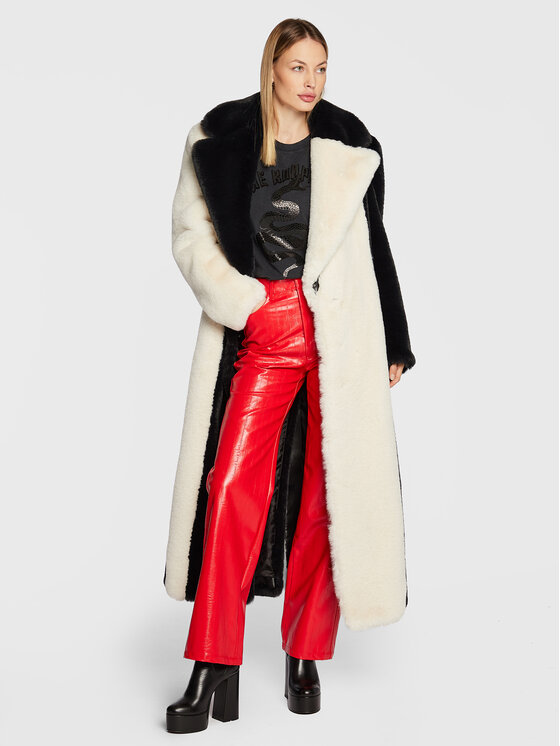 Pelliccia Colourblock RT1914 Nero Regular Fit