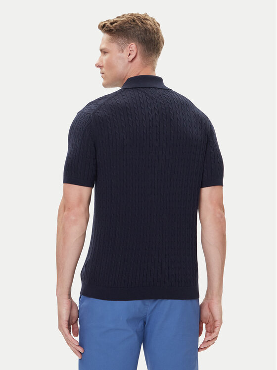Tommy Hilfiger Tommy Hilfiger Pólóing MW0MW40701 Sötétkék Regular Fit