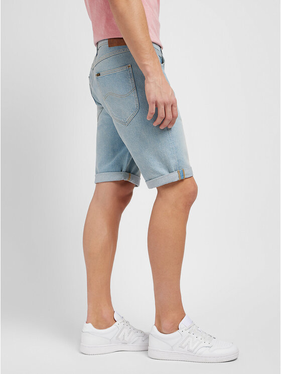 Lee Lee Pantaloncini di jeans 5 POCKET SHORT Blu Regular Fit