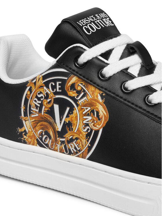 Versace Jeans Couture Versace Jeans Couture Sportcipők 80VA3SK3 ZPB73 899 Fekete