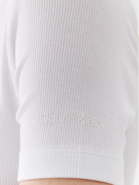 Calvin Klein Calvin Klein T-Shirt K20K205903 Biały Regular Fit