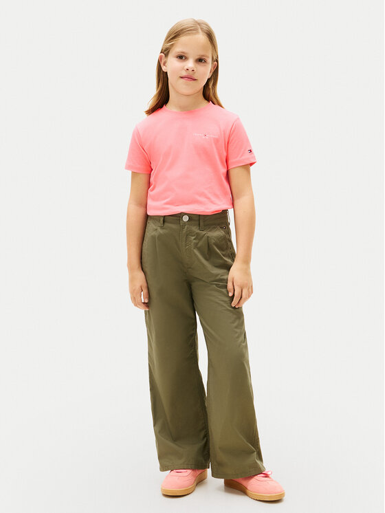 Tommy Hilfiger Tommy Hilfiger T-Shirt KS0KS00661 Světle růžová Regular Fit