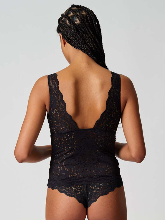 Skiny Skiny Podprsenkový top 82895 Černá Slim Fit