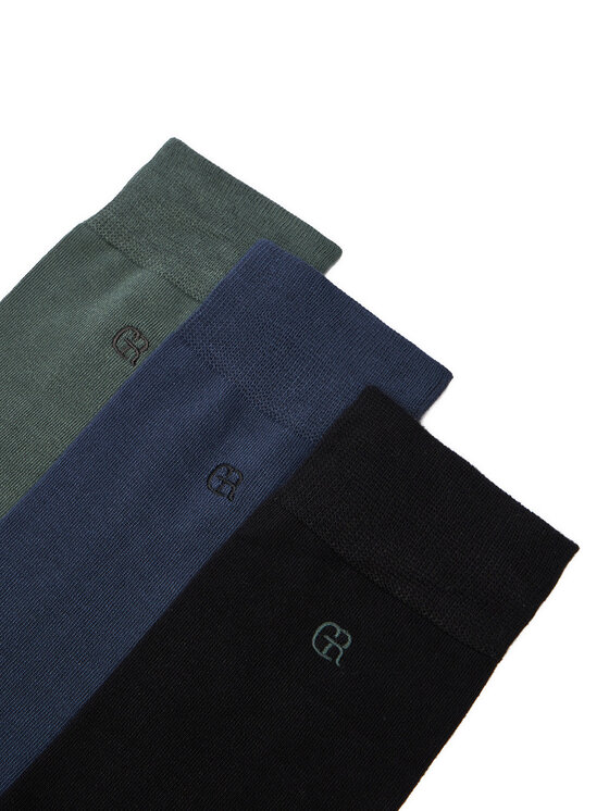 Gino Rossi Gino Rossi 3er-Set hohe Herrensocken CEO_AS_GR_01_W_AW25 (3-pack). Dunkelblau