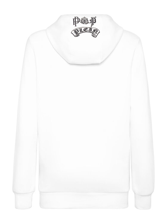 PHILIPP PLEIN PHILIPP PLEIN Bluza 663 Biały Regular Fit