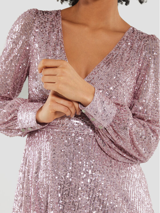 Swing Swing Cocktail obleka 5AF01500 Roza Regular Fit