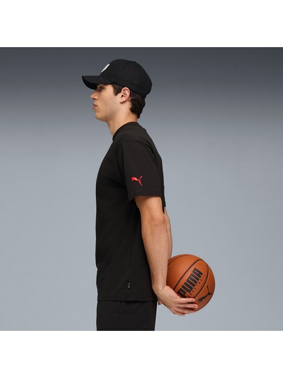 Puma Puma T-Shirt 632841 Czarny Regular Fit