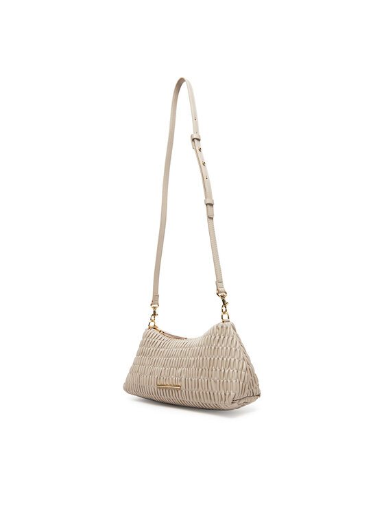 Calvin Klein Calvin Klein Torebka Ruched Drop Shoulder Bag LV04K3088G Beżowy