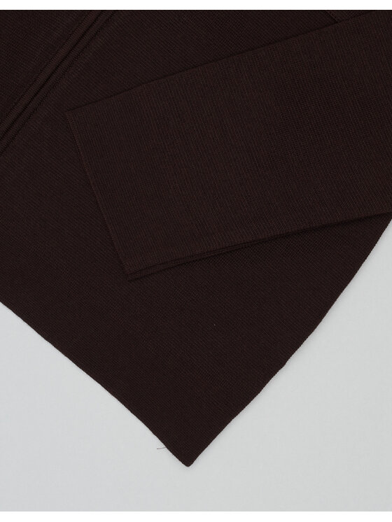 Borgio Borgio Kardigan fortunago_bd Bordowy Regular Fit