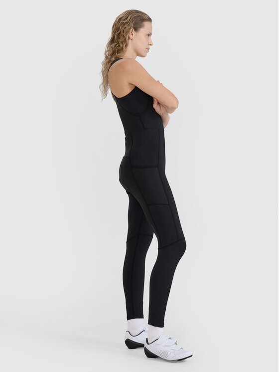 4F 4F Pantaloncini da ciclismo 4FWSS25TFTIF331-20S Nero Slim Fit