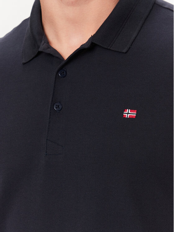 Napapijri Napapijri Polo Ealis NP0A4H8B Granatowy Regular Fit