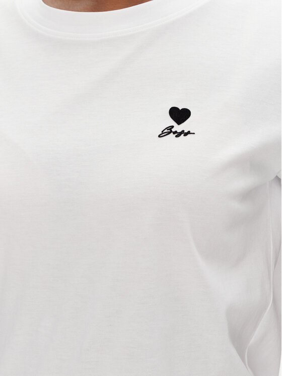 BOSS BOSS T-shirt C_Esogo_3 50545288 Bijela Regular Fit