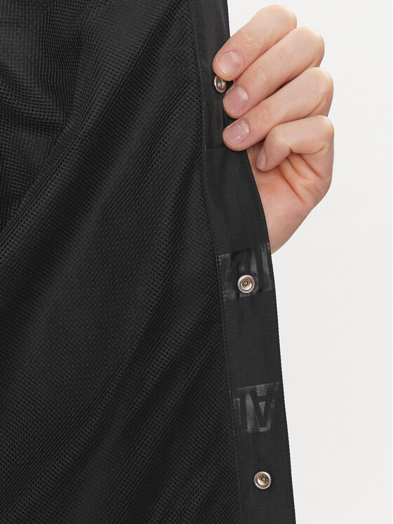 adidas adidas Übergangsjacke Embossed Coaches IJ6434 Schwarz Regular Fit