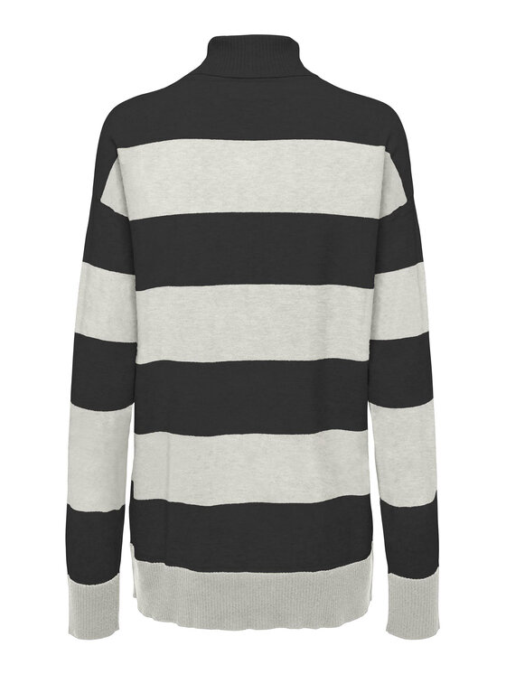 ONLY ONLY Krekls ar augstu apkakli 15294128 Pelēks Regular Fit
