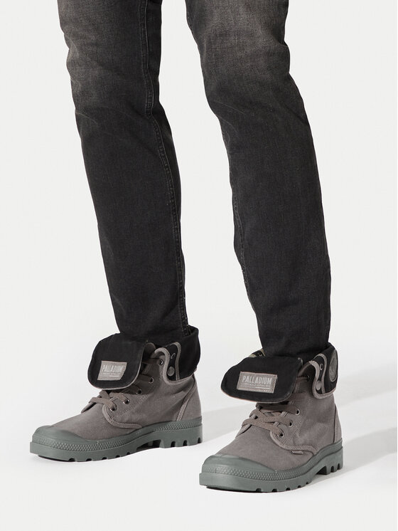 Palladium Palladium Schnürstiefeletten Baggy 02353-029-M Grau