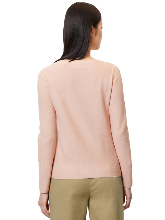 Marc O'Polo Marc O'Polo Sweter 308 6006 60153 Różowy Regular Fit