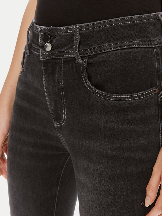 Guess Guess Jeansy W4YA25 D5DY1 Černá Slim Fit