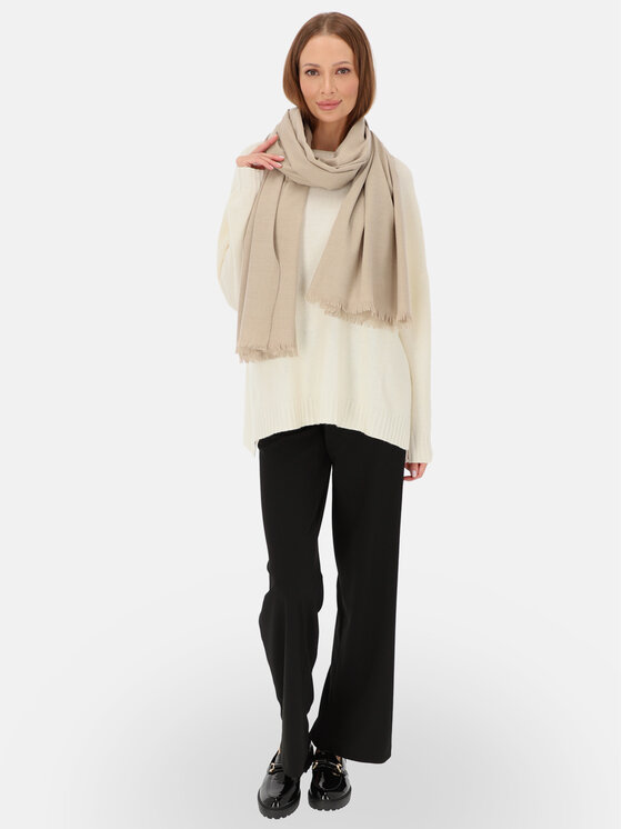 Potis & Verso Potis & Verso Szal GŁADKI Szary