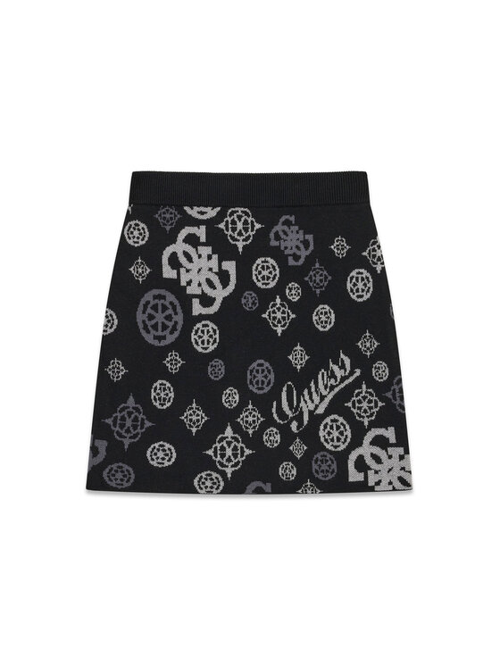 Guess Guess Мини пола J6BD04 Z1278 Черен Regular Fit