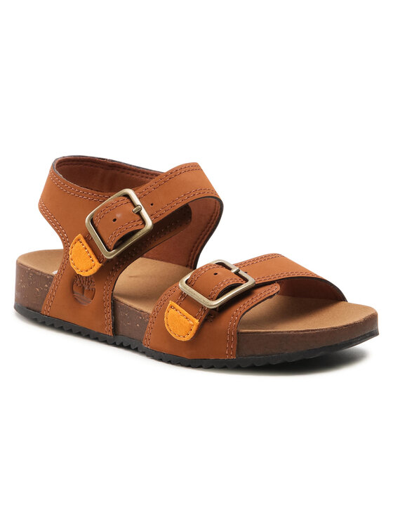 Timberland Timberland Sandały Castle Island 2 Strap TB0A427QF13 Brązowy