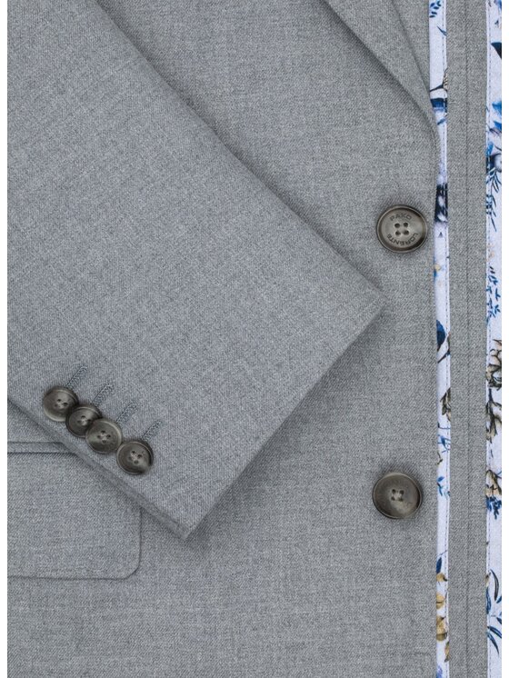 Pako Lorente Pako Lorente Marynarka P24WF-3X-013 Szary Slim Fit