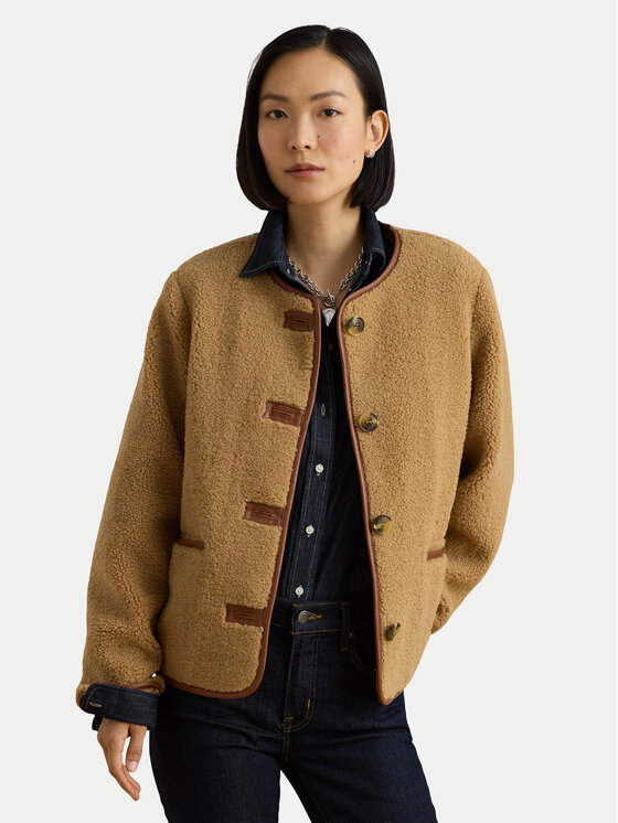 LAUREN RALPH LAUREN LAUREN RALPH LAUREN Демісезонна куртка 297P23442004 Темно-бежевий Regular Fit