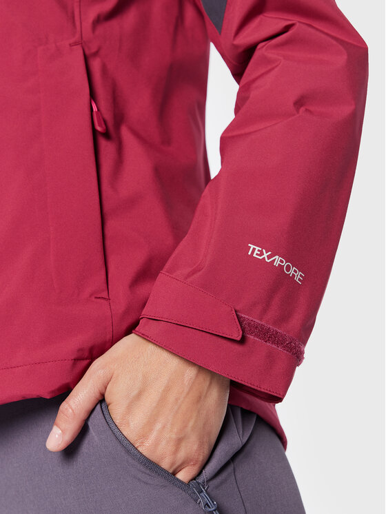 Jack Wolfskin Jack Wolfskin Softshell kabát Go Hike 1113972 Bordó Regular Fit