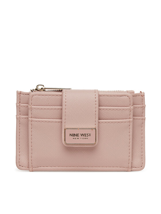 Etui na karty kredytowe Nine West, Różowe, NW-W1-005-SS25