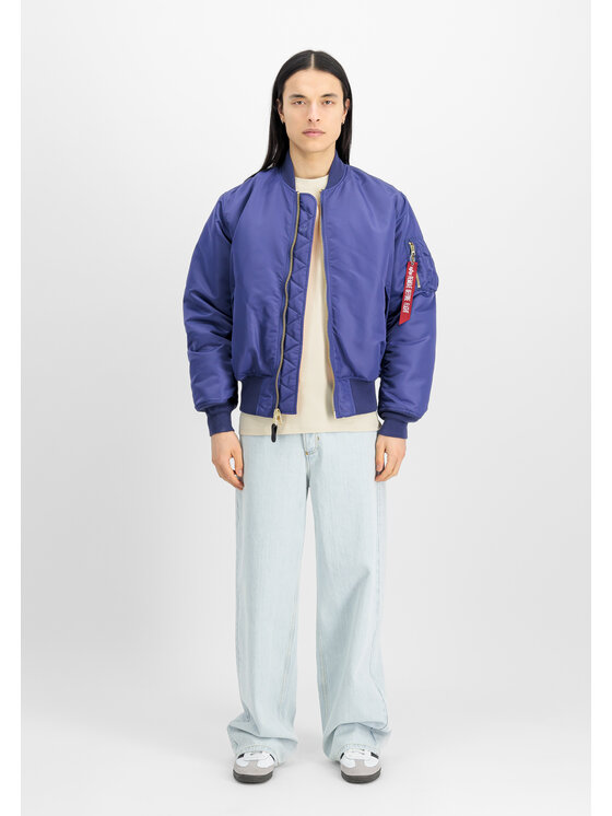 Alpha Industries Alpha Industries Kurtka bomber MA-1 Heritage Bomber Jacket Fioletowy Core Fit