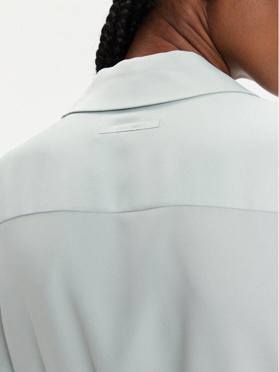 Calvin Klein Calvin Klein Сукня-сорочка K20K206657 Зелений Regular Fit