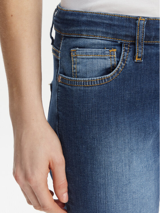 Rinascimento Rinascimento Jeansy CFC0127828003 Granatowy Slim Fit