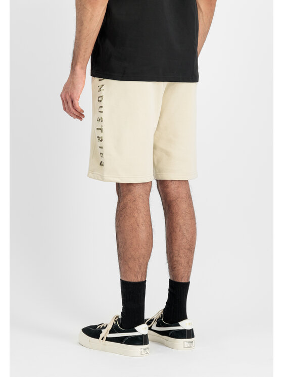 Alpha Industries Alpha Industries Szorty Camo Jogger Short Beżowy Regular Fit