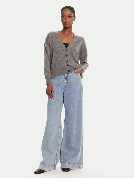 Marella Marella Kardigāns Chicco 2523346044 Pelēks Loose Fit