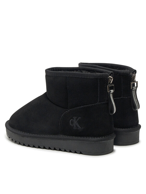 Calvin Klein Jeans Calvin Klein Jeans Μπότες Χιονιού Fur Boot V3A5-81036-0187 D Μαύρο