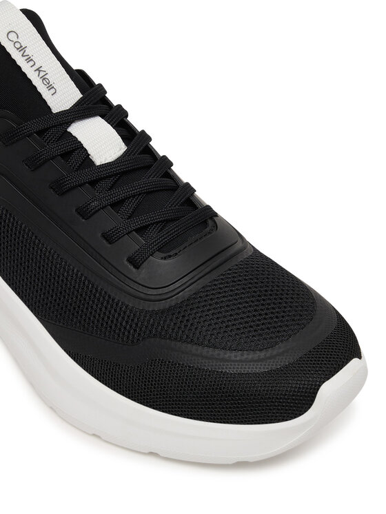 Calvin Klein Calvin Klein Сникърси Light Eva Run Sock Mesh Lycra HW0HW03023 Черен
