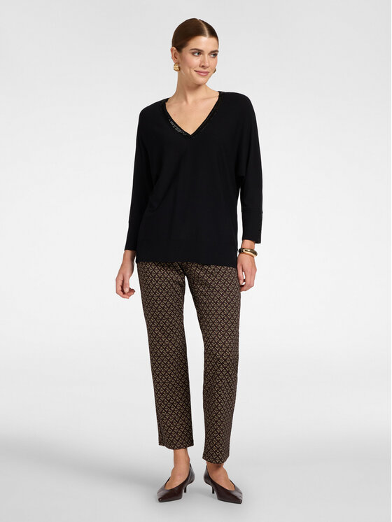 Elena Mirò Elena Mirò Maglione M097Z000862N033 Nero Regular Fit