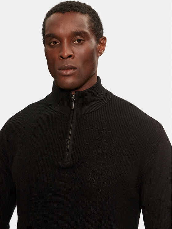 Brave Soul Brave Soul Sweter MK-610HASTINGS Czarny Regular Fit