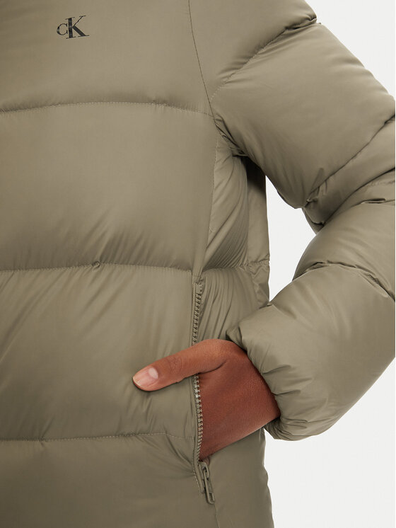 Calvin Klein Jeans Calvin Klein Jeans Μπουφάν πουπουλένιο J20J223571 Μπεζ Regular Fit