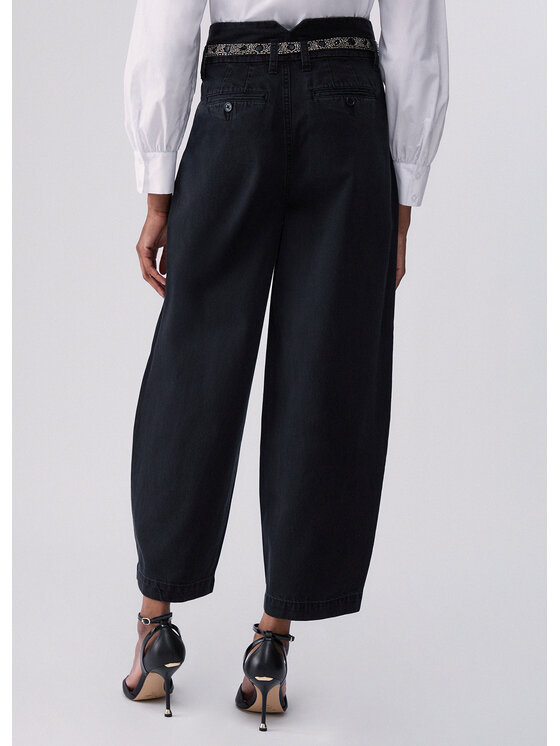 Liu Jo Liu Jo Jeans UF6202D037287520 Nero Loose Fit
