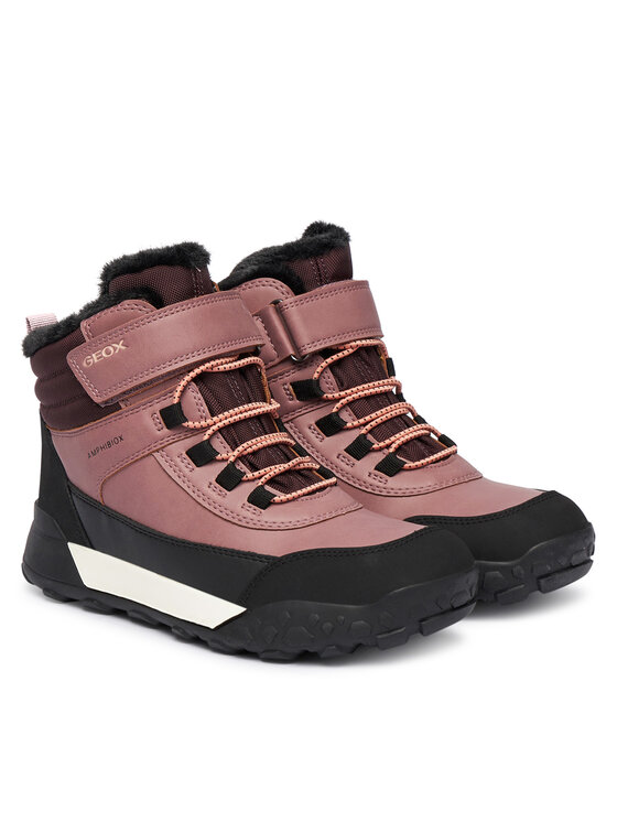 Geox Geox Sniego batai J Trekkyup B Ab J46M7A 0MEMS C8007 D Rožinė