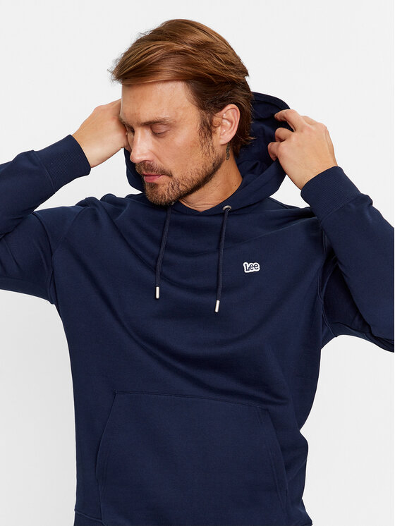 Lee Lee Felpa 112341662 Blu scuro Regular Fit